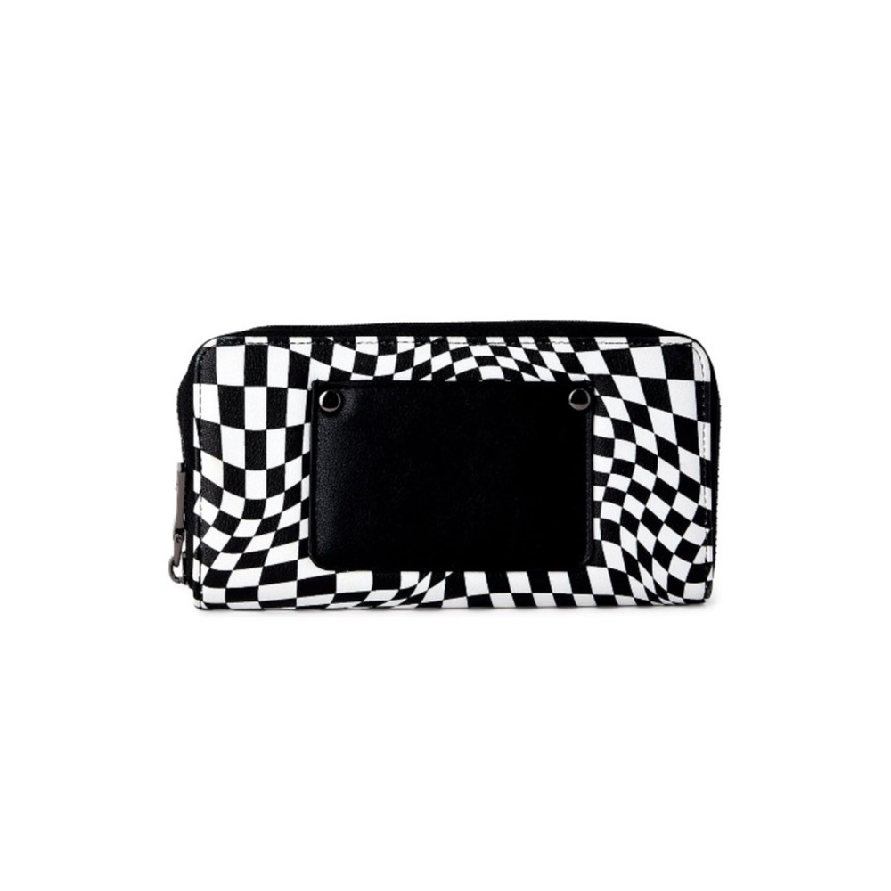 No boundaries checkered‎ wallet